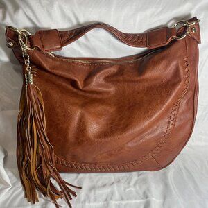 Chic Brown Hobo Purse – Boho Elegance!